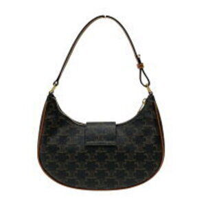 Celine Shoulder Canvas Ava Triomphe Handbag Tan Bag